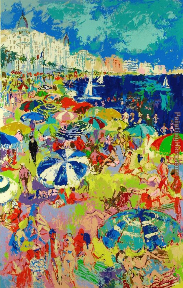 Beach at Cannes